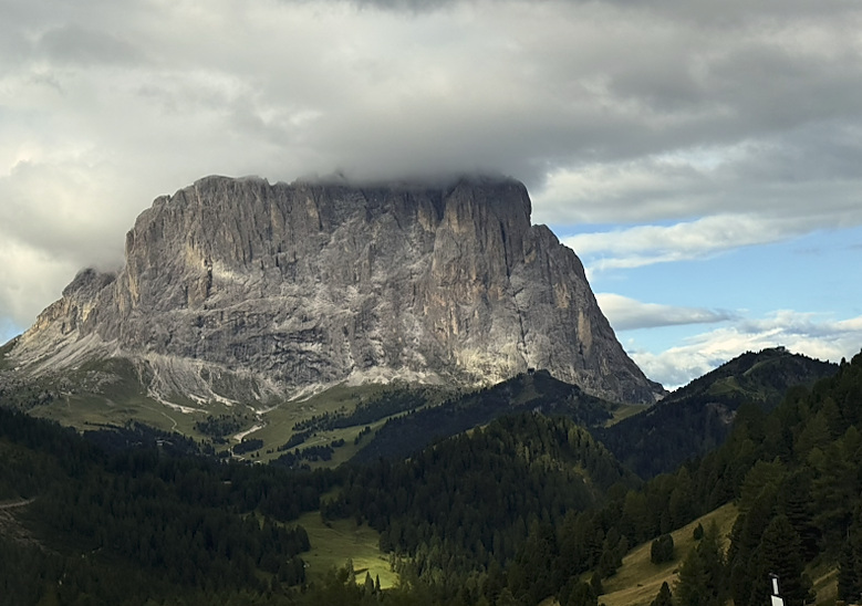 Dolomicki masyw jako część osobistego dziennika podróży RWS